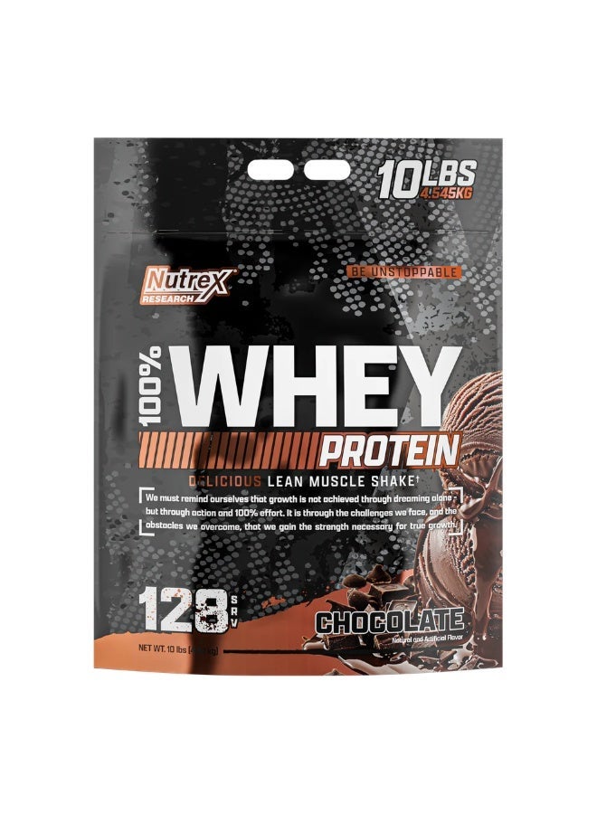 Nutrex Research NUTREX - 100% WHEY 10LB CHOCOLATE - Image 1